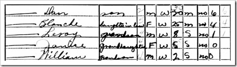 1940 United States Federal Census Detail 2 - John Henry Graham